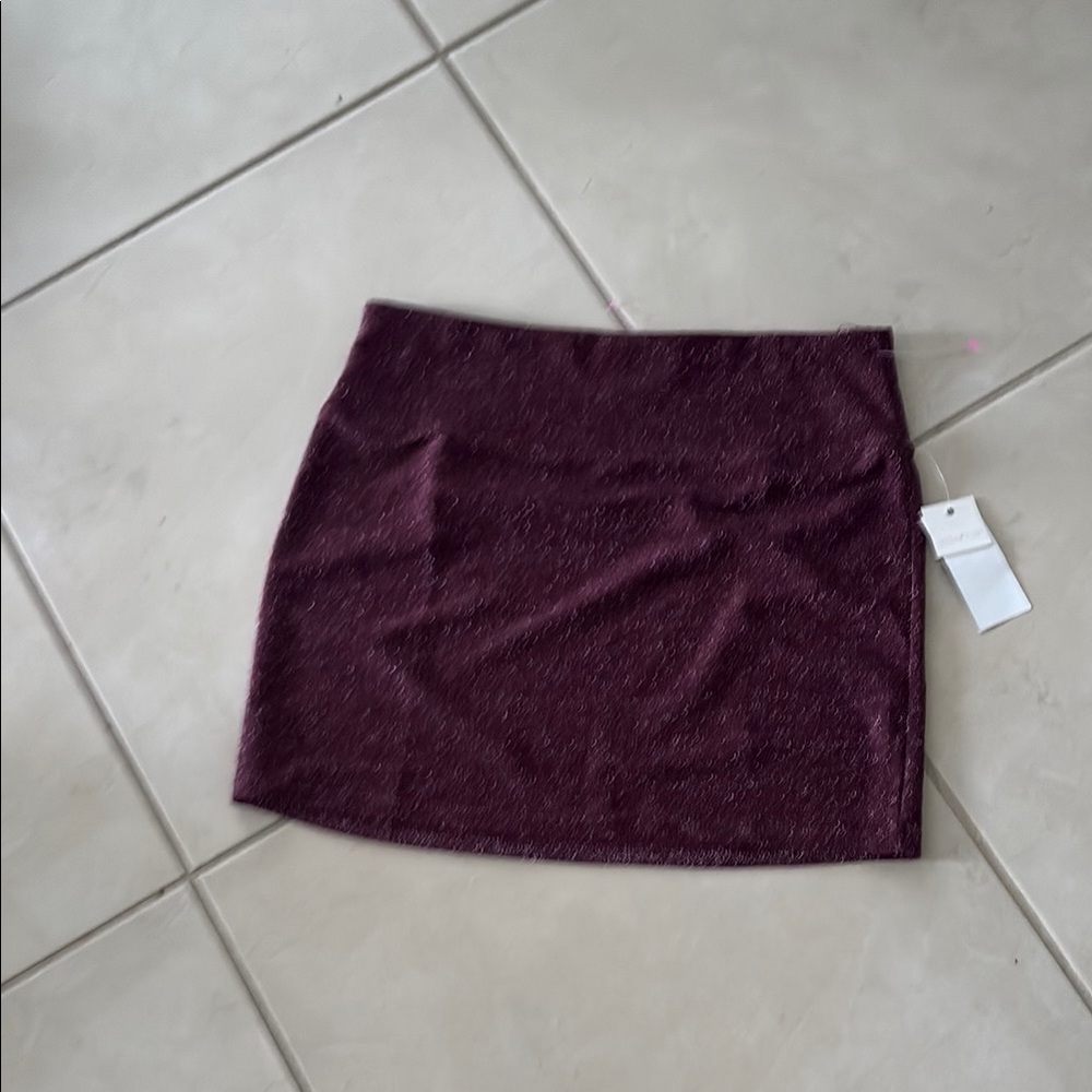 NWT ultra flirt mini skirt medium sparkly 508